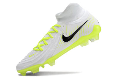 Nike Phantom Luna Elite NU FG Firm Ground Soccer Cleats - White/Yellow/Black