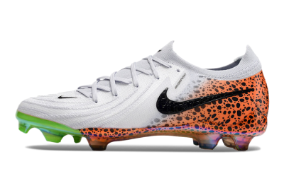 Nike Phantom Luna Elite FG Firm Ground Soccer Cleats - Grey/Orange/Black
