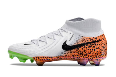 Nike Phantom Luna Elite NU FG Firm Ground Soccer Cleats - White/Black/Orange