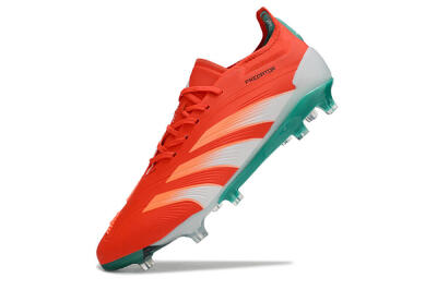 Adidas Predator Accuracy FG Firm Ground Soccer Cleats - Red/White/Green