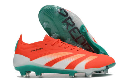 Adidas Predator Accuracy FG Firm Ground Soccer Cleats - Red/White/Green