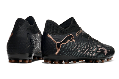 Puma Future Ultimate MG Multi Ground Soccer Cleats - Black/Blue/Gold