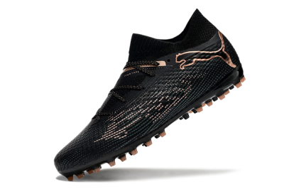 Puma Future Ultimate MG Multi Ground Soccer Cleats - Black/Blue/Gold