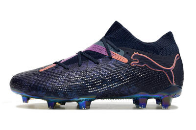 Puma Future Ultimate FG Firm Ground Soccer Cleats - Blue/Purple/Pink