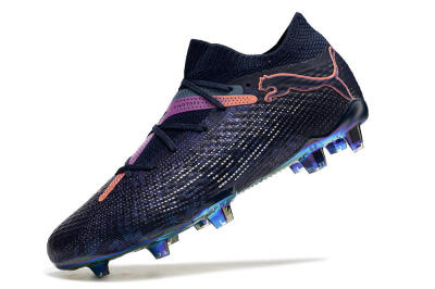 Puma Future Ultimate FG Firm Ground Soccer Cleats - Blue/Purple/Pink