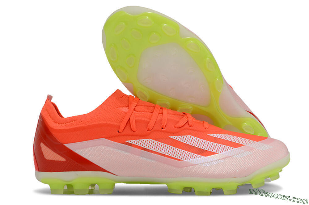 Adidas X Crazyfast.1 FG Firm Ground Soccer Cleats - Red/White/Yellow 1