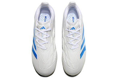 Adidas Predator 24 Elite TF Artificial Turf Soccer Shoes - Beige/White/Blue