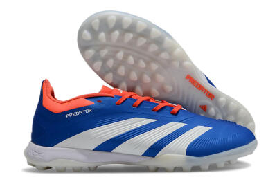 Adidas Predator 24 Elite TF Artificial Turf Soccer Shoes - Blue/Red/White