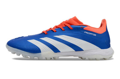 Adidas Predator 24 Elite TF Artificial Turf Soccer Shoes - Blue/Red/White