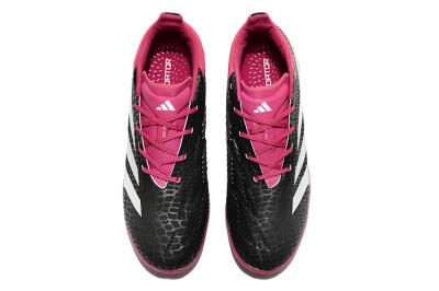 Adidas Predator 24 Elite TF Artificial Turf Soccer Shoes - Black/Red/White