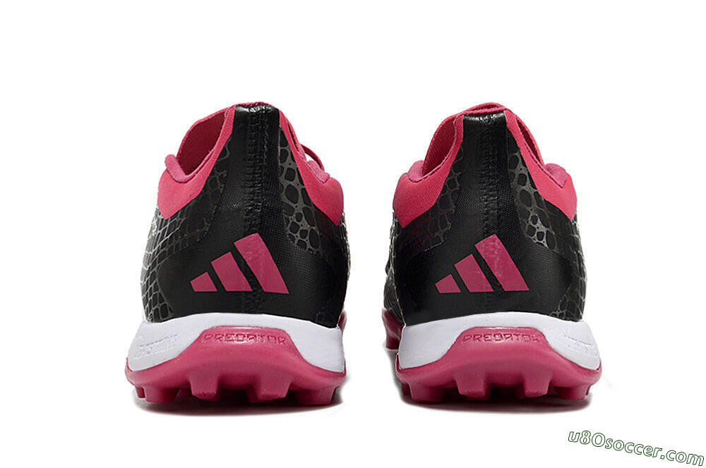 Adidas Predator 24 Elite TF Artificial Turf Soccer Shoes - Black/Red/White 5
