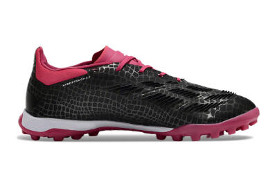 Adidas Predator 24 Elite TF Artificial Turf Soccer Shoes - Black/Red/White