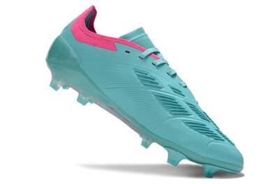 Adidas Predator Accuracy FG Firm Ground Soccer Cleats - Jade/Pink/Purple