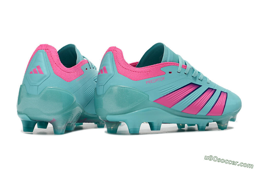 Adidas Predator Accuracy FG Firm Ground Soccer Cleats - Jade/Pink/Purple 6