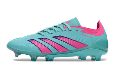 Adidas Predator Accuracy FG Firm Ground Soccer Cleats - Jade/Pink/Purple