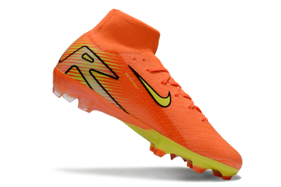 Nike Air Zoom Mercurial Superfly 10 Elite FG Firm Ground Soccer Cleats - Red/Yellow/Black