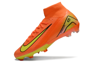 Nike Air Zoom Mercurial Superfly 10 Elite FG Firm Ground Soccer Cleats - Red/Yellow/Black
