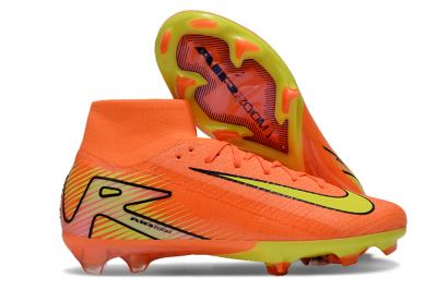 Nike Air Zoom Mercurial Superfly 10 Elite FG Firm Ground Soccer Cleats - Red/Yellow/Black