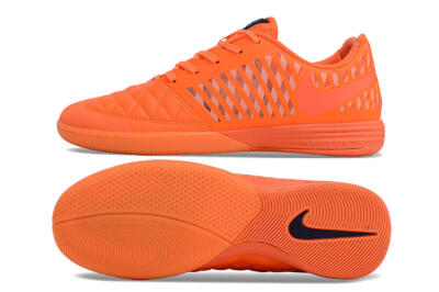 Nike Lunar Gato 2 IC Indoor & Futsal Soccer Shoes - Red/Black