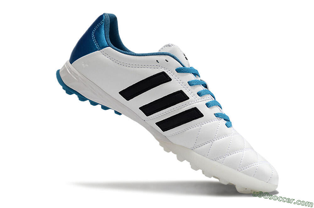 Adidas AdiPure 11Pro X PD25 Trx TF Artificial Turf Soccer Shoes - White/Black/Blue 4