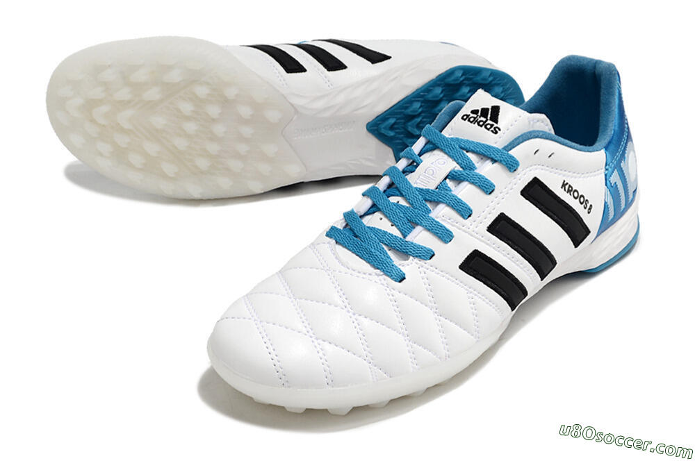 Adidas AdiPure 11Pro X PD25 Trx TF Artificial Turf Soccer Shoes - White/Black/Blue 3
