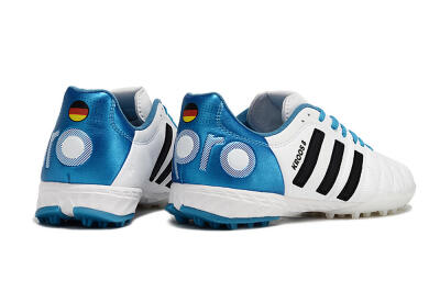 Adidas AdiPure 11Pro X PD25 Trx TF Artificial Turf Soccer Shoes - White/Black/Blue