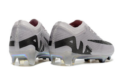 Nike Air Zoom Mercurial Vapor 15 Elite FG Firm Ground Soccer Cleats - Grey/Black/Gold