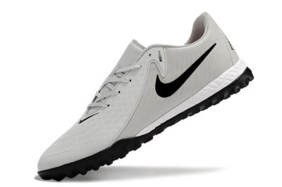 Nike Phantom GX 2 Acad LV8 TF Artificial Turf Soccer Shoes - Grey/Black/White
