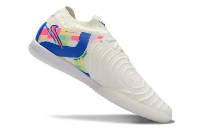 Nike Phantom GX 2 Elite IC Indoor & Futsal Soccer Shoes - Beige/Blue/Yellow/Pink