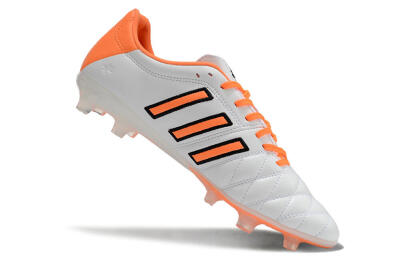 Adidas AdiPure 11Pro X PD25 Trx FG Firm Ground Soccer Cleats - White/Orange/Black