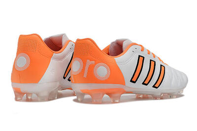 Adidas AdiPure 11Pro X PD25 Trx FG Firm Ground Soccer Cleats - White/Orange/Black
