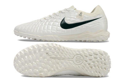 Nike Tiempo Legend 10 Pro TF Artificial Turf Soccer Shoes - White/Green