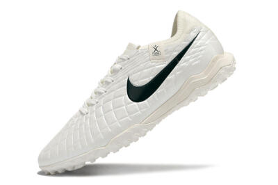 Nike Tiempo Legend 10 Pro TF Artificial Turf Soccer Shoes - White/Green