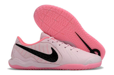 Nike Tiempo Legend 10 Academy IC Indoor & Futsal Soccer Shoes - Pink/Black