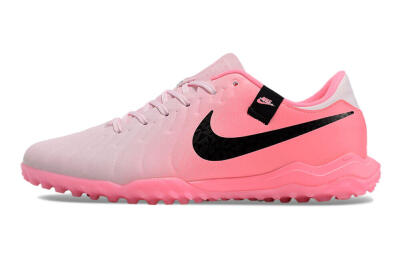 Nike Tiempo Legend 10 Academy TF Artificial Turf Soccer Shoes - Pink/Black