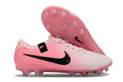 Nike Tiempo Legend 10 Elite FG Firm Ground Soccer Cleats - Pink/Black