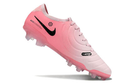 Nike Tiempo Legend 10 Elite FG Firm Ground Soccer Cleats - Pink/Black