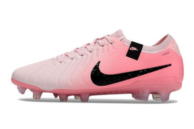 Nike Tiempo Legend 10 Elite FG Firm Ground Soccer Cleats - Pink/Black