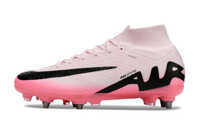 Nike Air Zoom Mercurial Superfly 9 Elite SG Soft Ground Soccer Cleats - Pink/Black