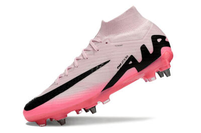 Nike Air Zoom Mercurial Superfly 9 Elite SG Soft Ground Soccer Cleats - Pink/Black