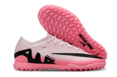 Nike Air Zoom Mercurial Vapor 15 Elite TF Artificial Turf Soccer Shoes - Pink/Black