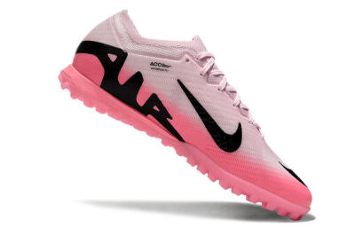 Nike Air Zoom Mercurial Vapor 15 Elite TF Artificial Turf Soccer Shoes - Pink/Black