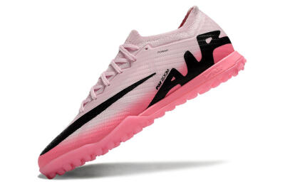 Nike Air Zoom Mercurial Vapor 15 Elite TF Artificial Turf Soccer Shoes - Pink/Black