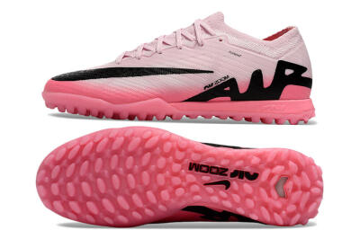 Nike Air Zoom Mercurial Vapor 15 Elite TF Artificial Turf Soccer Shoes - Pink/Black