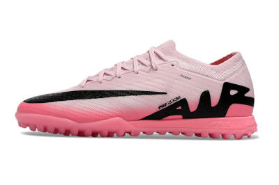 Nike Air Zoom Mercurial Vapor 15 Elite TF Artificial Turf Soccer Shoes - Pink/Black