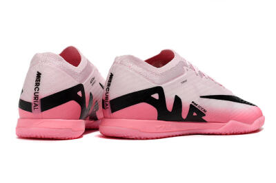 Nike Air Zoom Mercurial Vapor 15 Elite IC Indoor & Futsal Soccer Shoes - Pink/Black