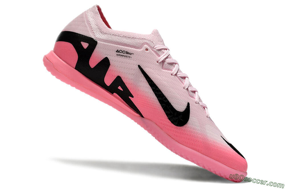 Nike Air Zoom Mercurial Vapor 15 Elite IC Indoor & Futsal Soccer Shoes - Pink/Black 4