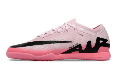 Nike Air Zoom Mercurial Vapor 15 Elite IC Indoor & Futsal Soccer Shoes - Pink/Black