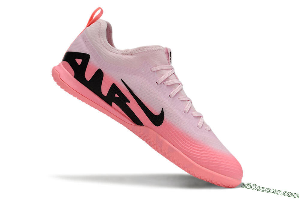 Nike Air Zoom Mercurial Vapor 15 Pro IC Indoor & Futsal Soccer Shoes - Pink/Black 4