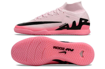 Nike Air Zoom Mercurial Superfly 9 Elite IC Indoor & Futsal Soccer Shoes - Pink/Black